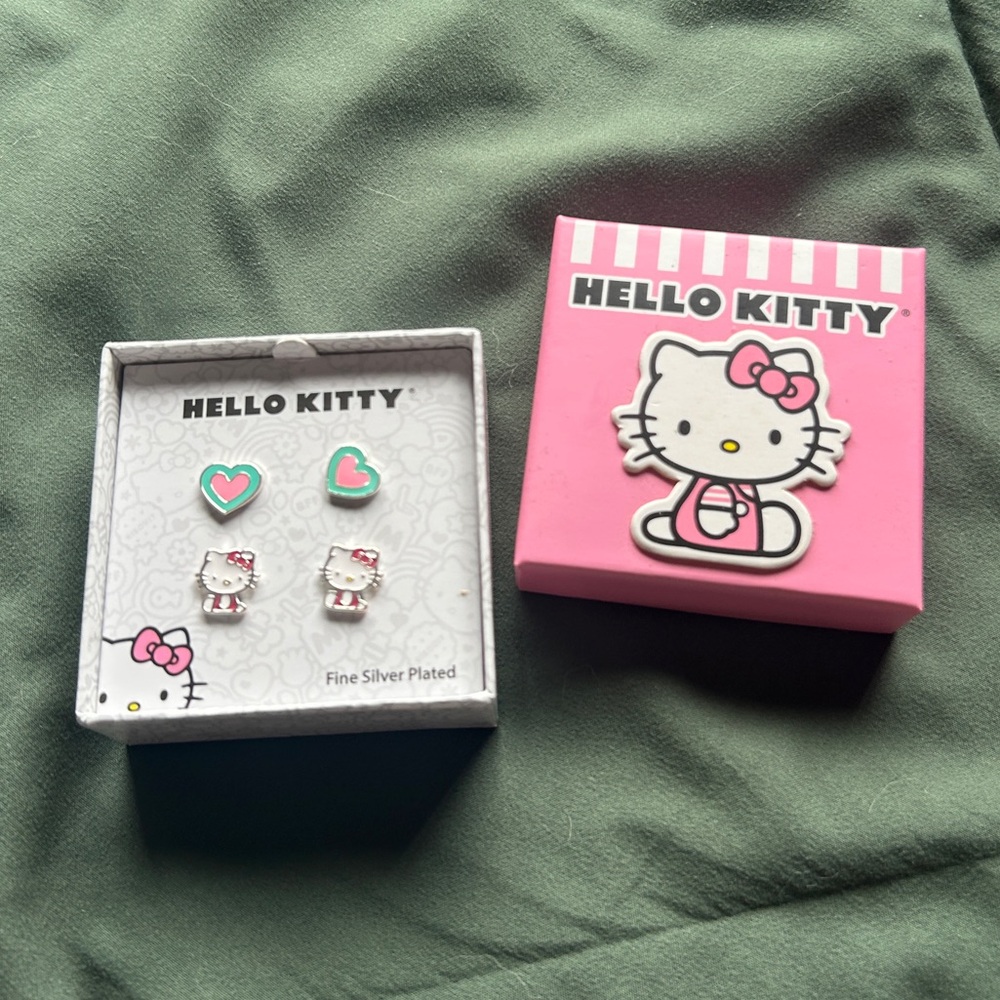 Hello Kitty Pink and Silver Jewelry Collection